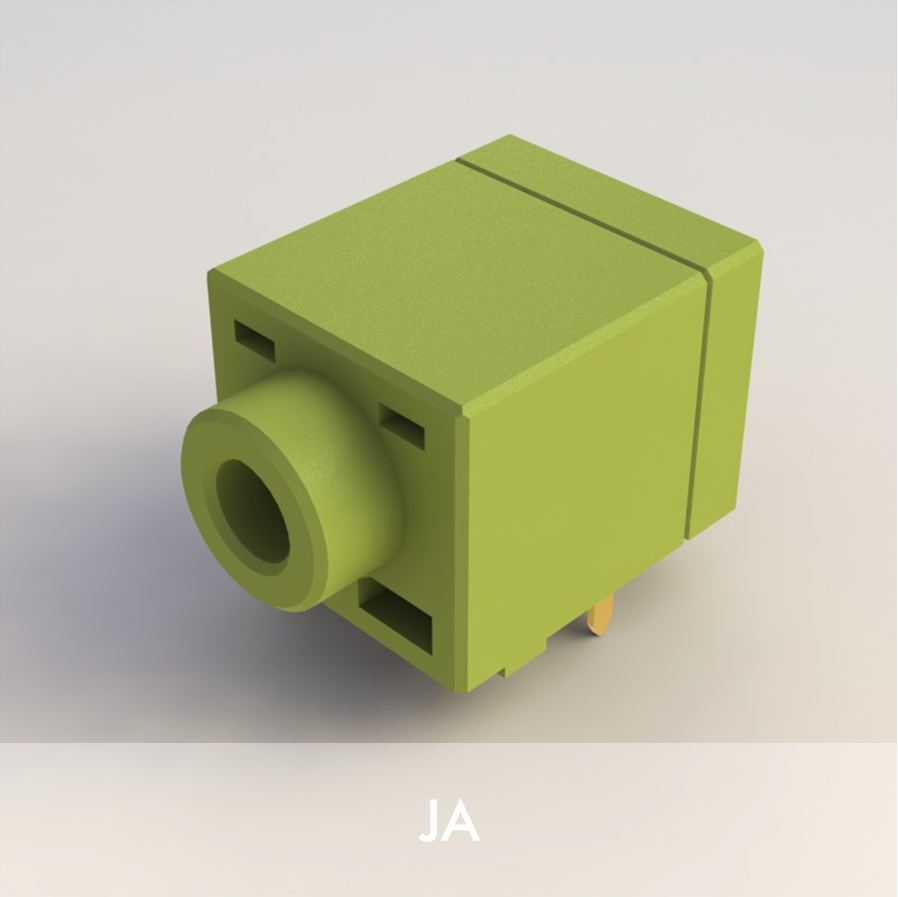 Multiple Audio Jack with 2 column SPDIF_JA